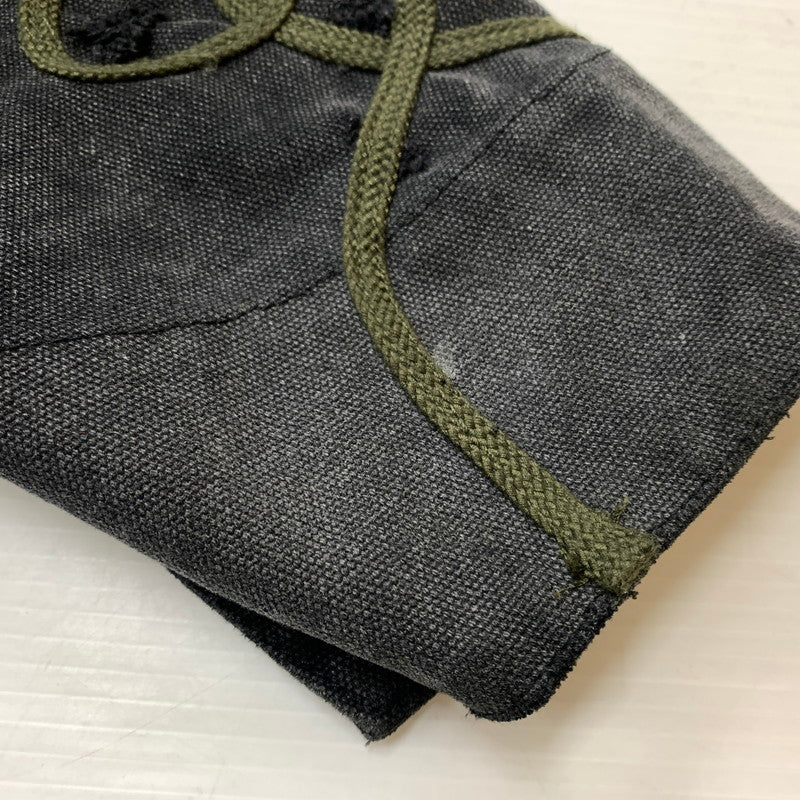 【中古品】【メンズ】 BASKETCASE バスケットケース POPE WORK JACKET ワークジャケット ライトアウター ダメージ加工 142-260531-ko-01-tei サイズ：M カラー：ブラック系 万代Net店