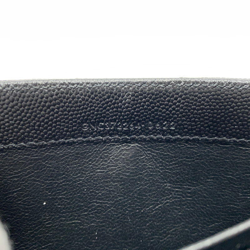【中古品】【レディース】 SAINT LAURENT サンローラン 372264 カサンドラ マトラッセ ラージフラップ ウォレット 財布 181-260522-ko-08-tei カラー：ブラック 万代Net店