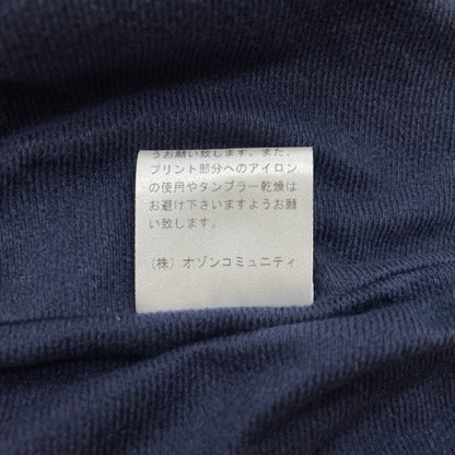 【中古品】【メンズ】 HYSTERIC GLAMOUR ヒステリックグラマー MAKE ME SMILE STUDIUM JACKET 02233AB10 メイクミースマイル スタジアムジャケット ライトアウター スタジャン 140-260603-ss-08-tei サイズ：XL カラー：ネイビー 万代Net店