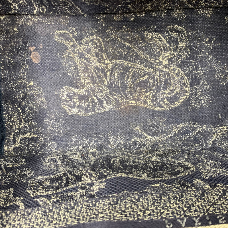 【現状渡し品】【レディース】 CHRISTIAN DIOR クリスチャンディオール MIDIUM BOOK TOTE 50-MA-1201 ミディアム ブックトート バッグ カバン 180-260522-ko-12-tei カラー：ネイビー系/ホワイト系 万代Net店