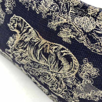 【現状渡し品】【レディース】 CHRISTIAN DIOR クリスチャンディオール MIDIUM BOOK TOTE 50-MA-1201 ミディアム ブックトート バッグ カバン 180-260522-ko-12-tei カラー：ネイビー系/ホワイト系 万代Net店