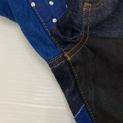 【中古品】【メンズ】 SOPHNET. ソフネット SLIM-FIT ANKLE CUT REPAIR DENIM PANTS SOPH-156031 スリムフィット アンクルカット リペア デニムパンツ ボトムス ジーンズ 153-260716-ss-10-tei サイズ：M カラー：インディゴ 万代Net店