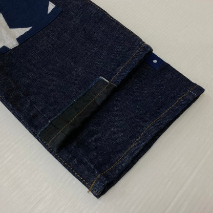 【中古品】【メンズ】 SOPHNET. ソフネット SLIM-FIT ANKLE CUT REPAIR DENIM PANTS SOPH-156031 スリムフィット アンクルカット リペア デニムパンツ ボトムス ジーンズ 153-260716-ss-10-tei サイズ：M カラー：インディゴ 万代Net店