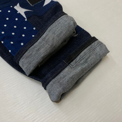 【中古品】【メンズ】 SOPHNET. ソフネット SLIM-FIT ANKLE CUT REPAIR DENIM PANTS SOPH-156031 スリムフィット アンクルカット リペア デニムパンツ ボトムス ジーンズ 153-260716-ss-10-tei サイズ：M カラー：インディゴ 万代Net店