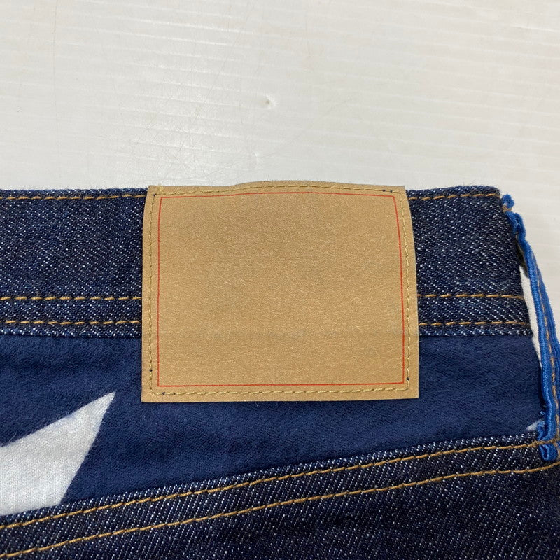 【中古品】【メンズ】 SOPHNET. ソフネット SLIM-FIT ANKLE CUT REPAIR DENIM PANTS SOPH-156031 スリムフィット アンクルカット リペア デニムパンツ ボトムス ジーンズ 153-260716-ss-10-tei サイズ：M カラー：インディゴ 万代Net店