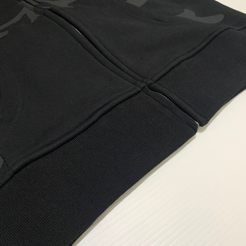 【中古品】【メンズ】 VANSON バンソン × MASTERMIND WORLD マスターマインド ワールド BONE HOODIE MW24C13-SW100 ボーン フーディ トップス プルオーバーパーカー 145-260531-ko-12-tei サイズ：M カラー：ブラック 万代Net店