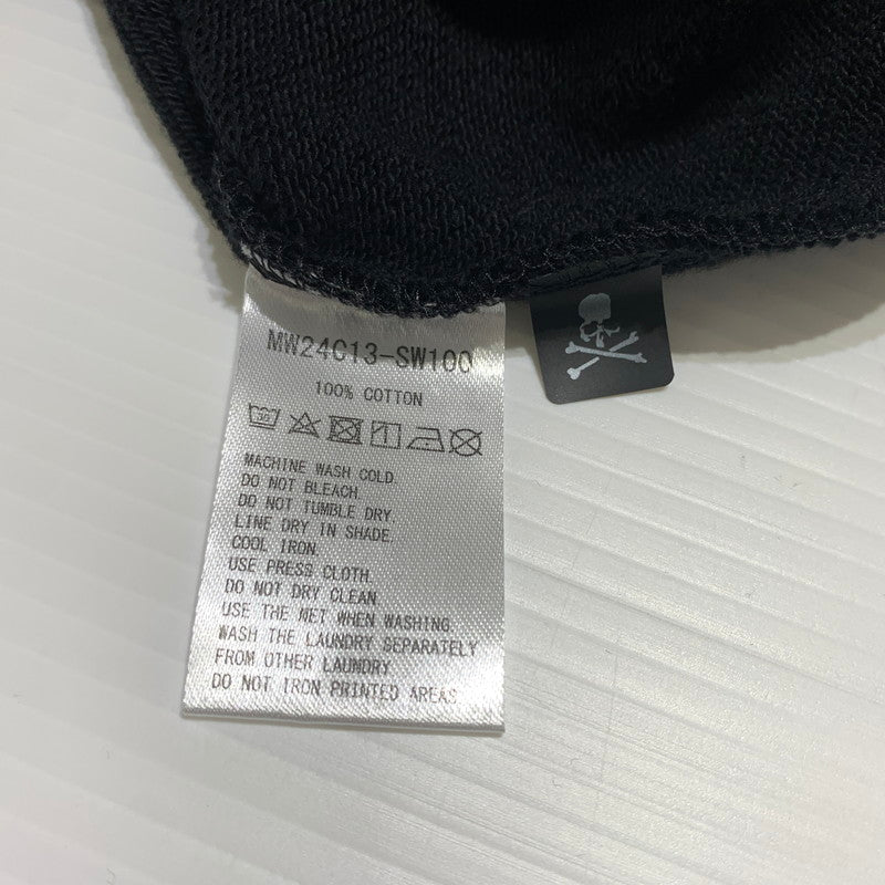 【中古品】【メンズ】 VANSON バンソン × MASTERMIND WORLD マスターマインド ワールド BONE HOODIE MW24C13-SW100 ボーン フーディ トップス プルオーバーパーカー 145-260531-ko-12-tei サイズ：M カラー：ブラック 万代Net店