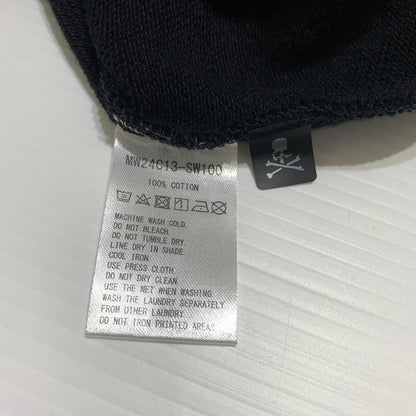 【中古品】【メンズ】 VANSON バンソン × MASTERMIND WORLD マスターマインド ワールド BONE HOODIE MW24C13-SW100 ボーン フーディ トップス プルオーバーパーカー 145-260531-ko-12-tei サイズ：M カラー：ブラック 万代Net店