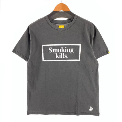 【中古美品】【メンズ】 FR2 SMOKING ANGEL PIGMENT T-SHIRT エフアール2 半袖Tシャツ カットソー ブランド 古着 142-260627-gm-03-fuz サイズ：M カラー：グレー 万代Net店