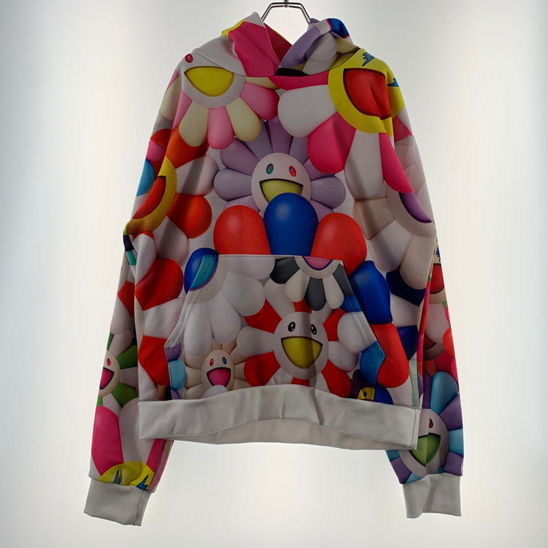 【中古品】【メンズ】 J.BALVIN バルヴィン × TAKASHI MURAKAMI タカシ ムラカミ 別注 コラボ AOP ALBUM HOODIE アルバム フーディ トップス プルオーバーパーカー 142-260531-ko-15-tei サイズ：M カラー：総柄 万代Net店