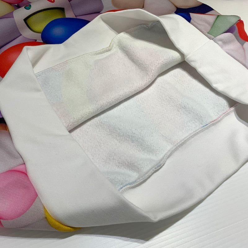 【中古品】【メンズ】 J.BALVIN バルヴィン × TAKASHI MURAKAMI タカシ ムラカミ 別注 コラボ AOP ALBUM HOODIE アルバム フーディ トップス プルオーバーパーカー 142-260531-ko-15-tei サイズ：M カラー：総柄 万代Net店