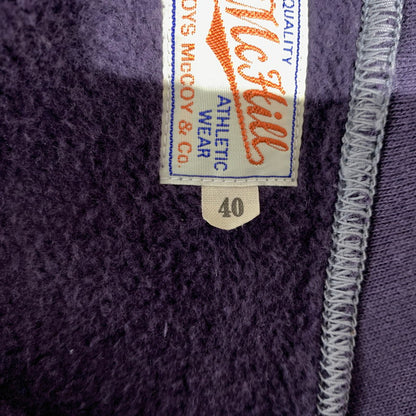 【中古品】【メンズ】 TOYS McCOY トイズマッコイ MCHILL SPORTSWEAR HALFZIP SWEATSHIRT HOODIE TMC1957 ハーフジップ スウェット パーカー トップス プルオーバーパーカー 145-260531-ko-13-tei サイズ：40 カラー：ネイビー 万代Net店