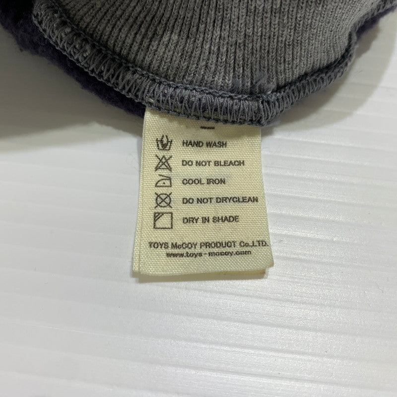 【中古品】【メンズ】 TOYS McCOY トイズマッコイ MCHILL SPORTSWEAR HALFZIP SWEATSHIRT HOODIE TMC1957 ハーフジップ スウェット パーカー トップス プルオーバーパーカー 145-260531-ko-13-tei サイズ：40 カラー：ネイビー 万代Net店