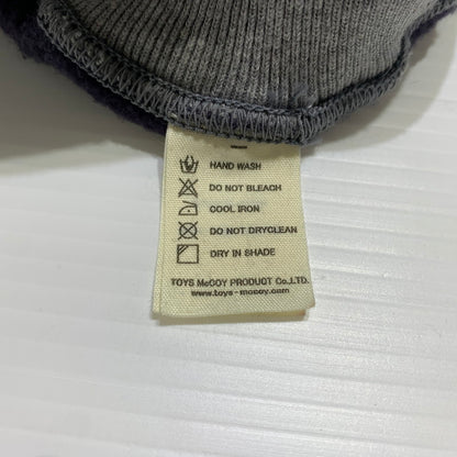 【中古品】【メンズ】 TOYS McCOY トイズマッコイ MCHILL SPORTSWEAR HALFZIP SWEATSHIRT HOODIE TMC1957 ハーフジップ スウェット パーカー トップス プルオーバーパーカー 145-260531-ko-13-tei サイズ：40 カラー：ネイビー 万代Net店