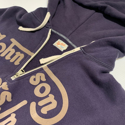 【中古品】【メンズ】 TOYS McCOY トイズマッコイ MCHILL SPORTSWEAR HALFZIP SWEATSHIRT HOODIE TMC1957 ハーフジップ スウェット パーカー トップス プルオーバーパーカー 145-260531-ko-13-tei サイズ：40 カラー：ネイビー 万代Net店