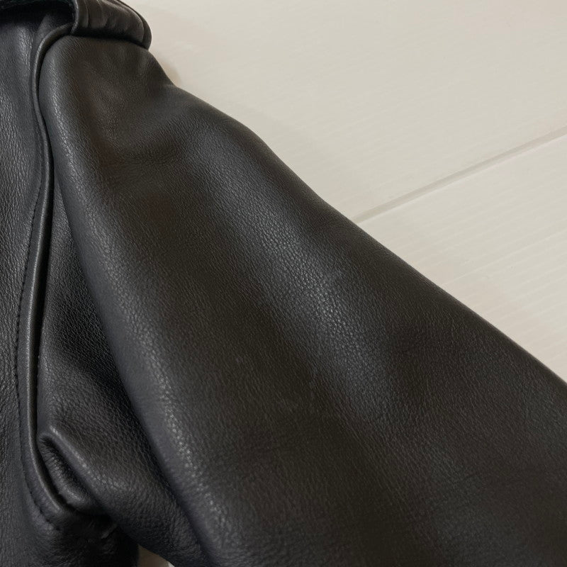 【中古品】【メンズ】 HARLEY DAVIDSON ハーレーダビッドソン COWHIDE LEATHER DOUBLE RIDERES JACKET カウハイドレザー ダブルライダース ジャケット YKKジップ アウター 145-260531-yo-01-tei サイズ：M カラー：ブラック 万代Net店