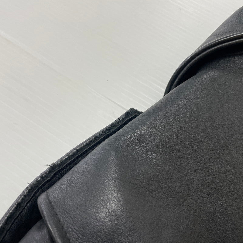 【中古品】【メンズ】 HARLEY DAVIDSON ハーレーダビッドソン COWHIDE LEATHER DOUBLE RIDERES JACKET カウハイドレザー ダブルライダース ジャケット YKKジップ アウター 145-260531-yo-01-tei サイズ：M カラー：ブラック 万代Net店