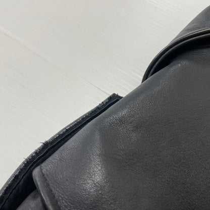 【中古品】【メンズ】 HARLEY DAVIDSON ハーレーダビッドソン COWHIDE LEATHER DOUBLE RIDERES JACKET カウハイドレザー ダブルライダース ジャケット YKKジップ アウター 145-260531-yo-01-tei サイズ：M カラー：ブラック 万代Net店
