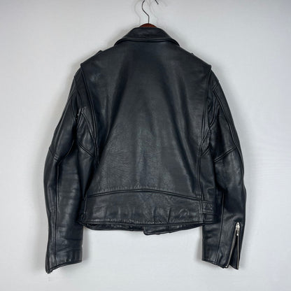 【中古品】【メンズ】 HARLEY DAVIDSON ハーレーダビッドソン COWHIDE LEATHER DOUBLE RIDERES JACKET カウハイドレザー ダブルライダース ジャケット YKKジップ アウター 145-260531-yo-01-tei サイズ：M カラー：ブラック 万代Net店