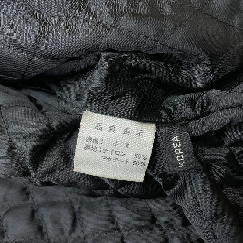 【中古品】【メンズ】 HARLEY DAVIDSON ハーレーダビッドソン COWHIDE LEATHER DOUBLE RIDERES JACKET カウハイドレザー ダブルライダース ジャケット YKKジップ アウター 145-260531-yo-01-tei サイズ：M カラー：ブラック 万代Net店