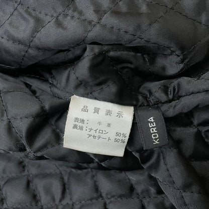 【中古品】【メンズ】 HARLEY DAVIDSON ハーレーダビッドソン COWHIDE LEATHER DOUBLE RIDERES JACKET カウハイドレザー ダブルライダース ジャケット YKKジップ アウター 145-260531-yo-01-tei サイズ：M カラー：ブラック 万代Net店