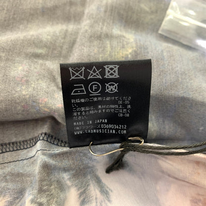 【中古品】【メンズ】 LAD MUSICIAN ラッドミュージシャン PALMTREE S/S OPENCOLLAR SHIRT 2123-127 パームツリー オープンカラー シャツ 半袖 トップス レーヨンシャツ 140-260531-ko-23-tei サイズ：46 カラー：総柄 万代Net店