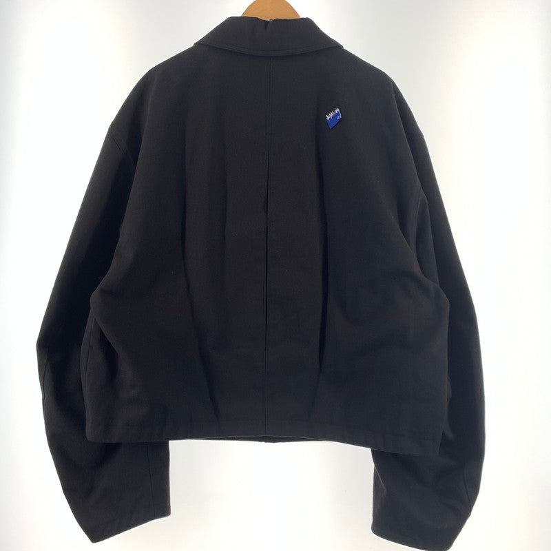 【中古品】【メンズ】 ADERERROR アーダーエラー TRS TAG JACKET BO42FYJK0102BK タグ ジャケット アウター ワークジャケット 141-260531-ko-09-tei サイズ：XL カラー：ブラック 万代Net店