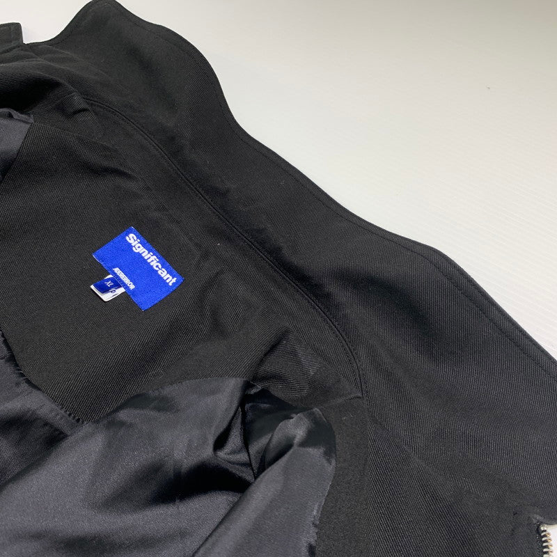 【中古品】【メンズ】 ADERERROR アーダーエラー TRS TAG JACKET BO42FYJK0102BK タグ ジャケット アウター ワークジャケット 141-260531-ko-09-tei サイズ：XL カラー：ブラック 万代Net店
