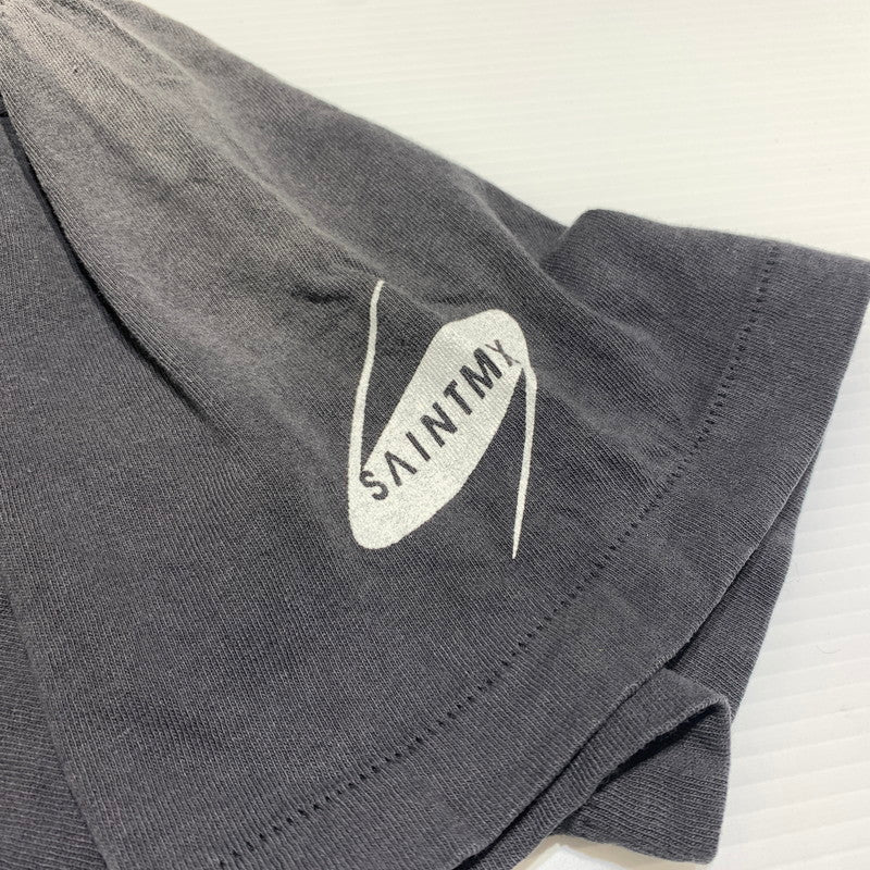 【中古品】【メンズ】 SAINT Mxxxxxx セント マイケル × HARRY POTTER ハリーポッター 別注 コラボ HP S/S TEE SORCERER'S STONE SM-HR1-0000-C44 ハリーポッター ショートスリーブ Tシャツ 半袖 トップス 142-260531-ko-17-tei サイズ：XXL カラー：ブラック 万代Net店