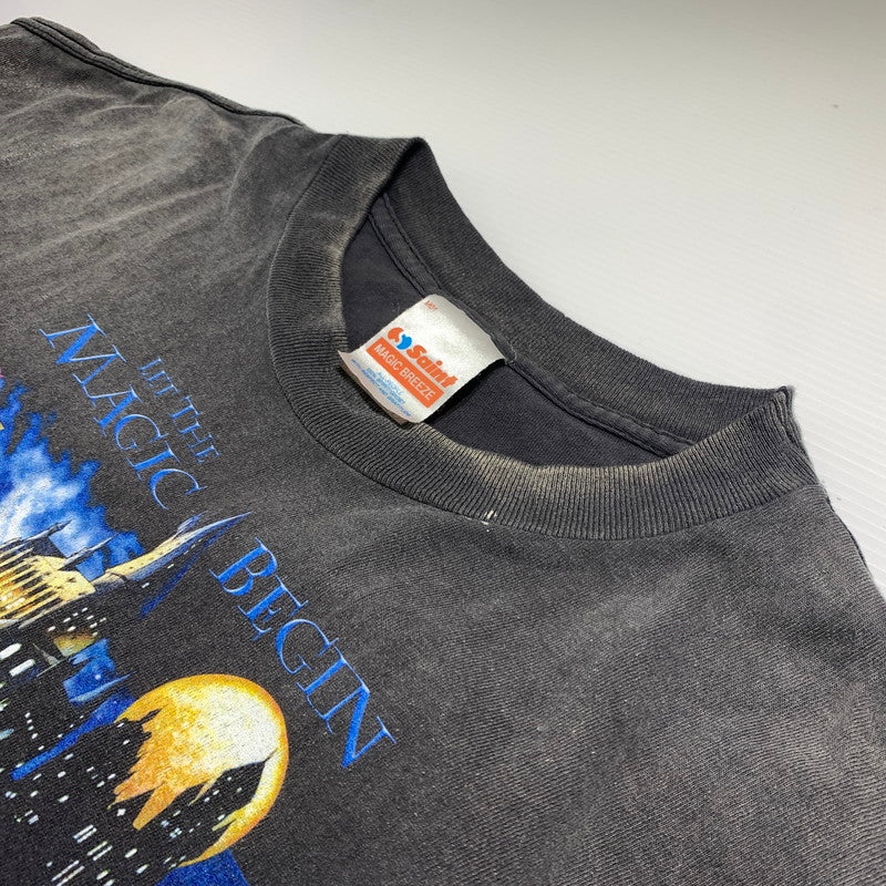 【中古品】【メンズ】 SAINT Mxxxxxx セント マイケル × HARRY POTTER ハリーポッター 別注 コラボ HP S/S TEE SORCERER'S STONE SM-HR1-0000-C44 ハリーポッター ショートスリーブ Tシャツ 半袖 トップス 142-260531-ko-17-tei サイズ：XXL カラー：ブラック 万代Net店