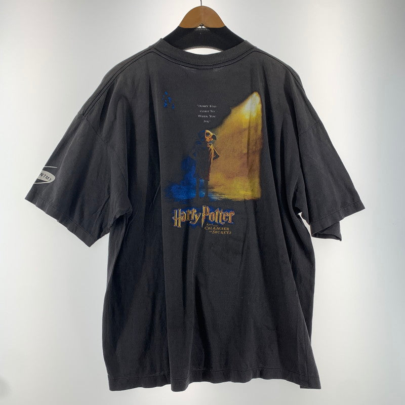 【中古品】【メンズ】 SAINT MICHAEL×HARRY POTTER セントマイケル ハリーポッター Tシャツ SM-HR1-0000-C46 CHAMBER OF SCRT HP SS TEE ブラック/サイズXXL ※タグ付き 142-260916-io-02-fuzh カラー：ブラック 万代Net店