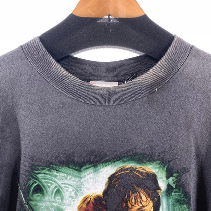 【中古品】【メンズ】 SAINT MICHAEL×HARRY POTTER セントマイケル ハリーポッター Tシャツ SM-HR1-0000-C46 CHAMBER OF SCRT HP SS TEE ブラック/サイズXXL ※タグ付き 142-260916-io-02-fuzh カラー：ブラック 万代Net店