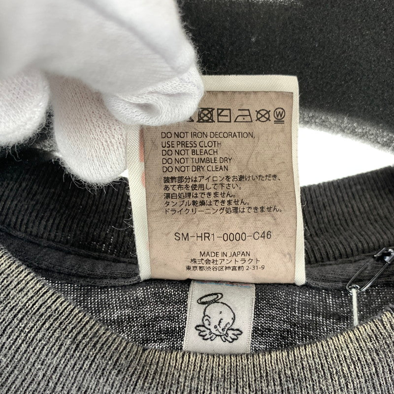 【中古品】【メンズ】 SAINT MICHAEL×HARRY POTTER セントマイケル ハリーポッター Tシャツ SM-HR1-0000-C46 CHAMBER OF SCRT HP SS TEE ブラック/サイズXXL ※タグ付き 142-260916-io-02-fuzh カラー：ブラック 万代Net店