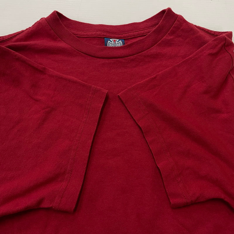 【中古品】【メンズ】 INDEPENDENT インディペンデント AMERICAN MADE LOGO S/S TEE アメリカン メイド ロゴ ショートスリーブ Tシャツ 半袖 トップス 145-260531-yo-10-tei サイズ：不明 カラー：レッド 万代Net店