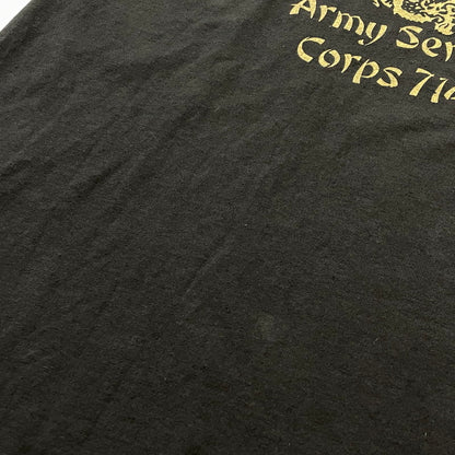 【中古品】【メンズ】 TULTEX タルテックス 90's ASC LOGO S/S TEE 90年代 ロゴ ショート スリーブ Tシャツ 半袖 トップス 145-260801-sa-09-tei サイズ：L カラー：ブラック 万代Net店