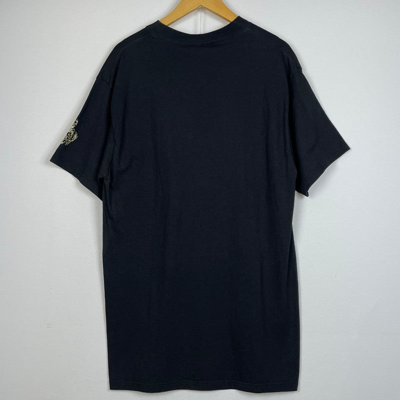 【中古品】【メンズ】 TULTEX タルテックス 90's ASC LOGO S/S TEE 90年代 ロゴ ショート スリーブ Tシャツ 半袖 トップス 145-260801-sa-09-tei サイズ：L カラー：ブラック 万代Net店