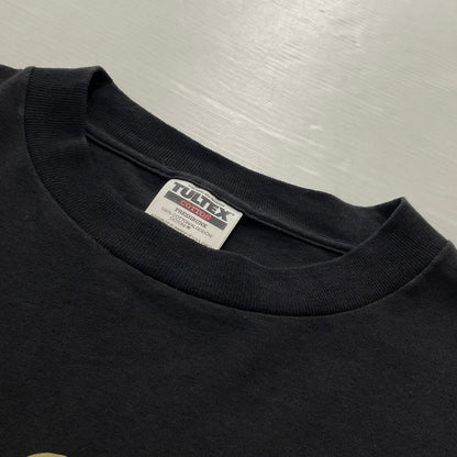 【中古品】【メンズ】 TULTEX タルテックス 90's ASC LOGO S/S TEE 90年代 ロゴ ショート スリーブ Tシャツ 半袖 トップス 145-260801-sa-09-tei サイズ：L カラー：ブラック 万代Net店