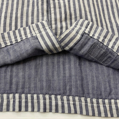 【中古品】【メンズ】 WTAPS ダブルタップス STRIPE S/S SHIRT 121SPDT-SHM02 ストライプ ショートスリーブ 半袖 トップス 142-260618-sa-15-tei サイズ：S カラー：ブルー 万代Net店