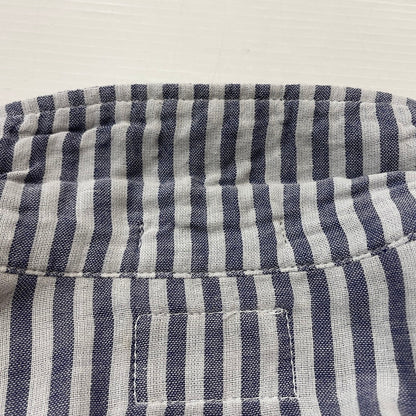 【中古品】【メンズ】 WTAPS ダブルタップス STRIPE S/S SHIRT 121SPDT-SHM02 ストライプ ショートスリーブ 半袖 トップス 142-260618-sa-15-tei サイズ：S カラー：ブルー 万代Net店