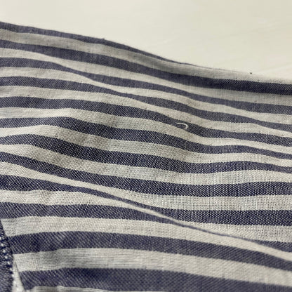 【中古品】【メンズ】 WTAPS ダブルタップス STRIPE S/S SHIRT 121SPDT-SHM02 ストライプ ショートスリーブ 半袖 トップス 142-260618-sa-15-tei サイズ：S カラー：ブルー 万代Net店