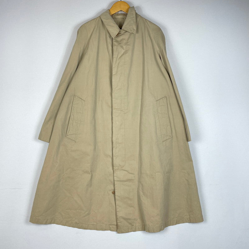 【中古品】【メンズ】 BROOKS BROTHERS ブルックスブラザーズ ~80's ZAMBRENE STAINLESS STEEL COLLAR COAT VINTAGE ～80年代 ザンブレン ステンレススチール カラー コート 145-260531-yo-03-tei サイズ：表記なし カラー：ベージュ 万代Net店