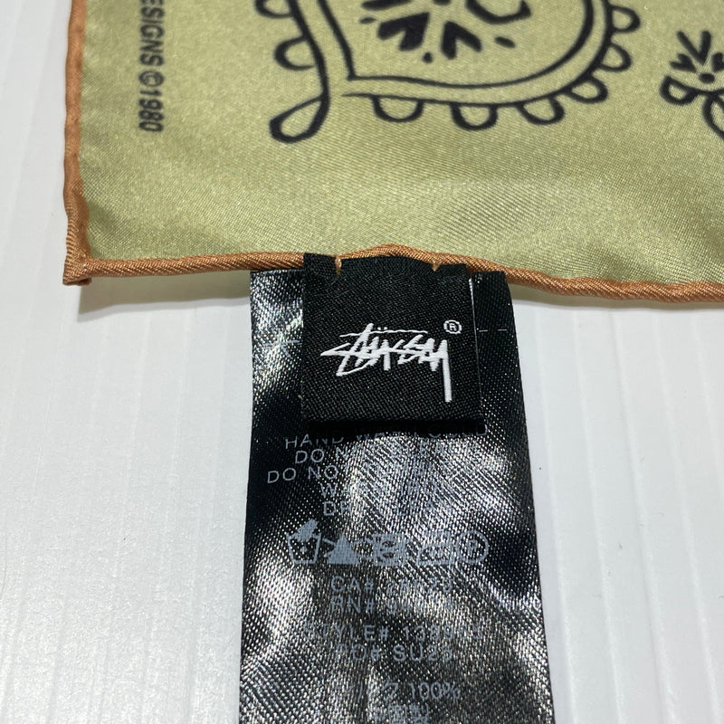 【中古品】【メンズ】 STUSSY ステューシー SILK BANDANA 138965 シルク バンダナ アクセサリー スカーフ 187-260715-ko-05-tei サイズ：OS カラー：CAMO 万代Net店