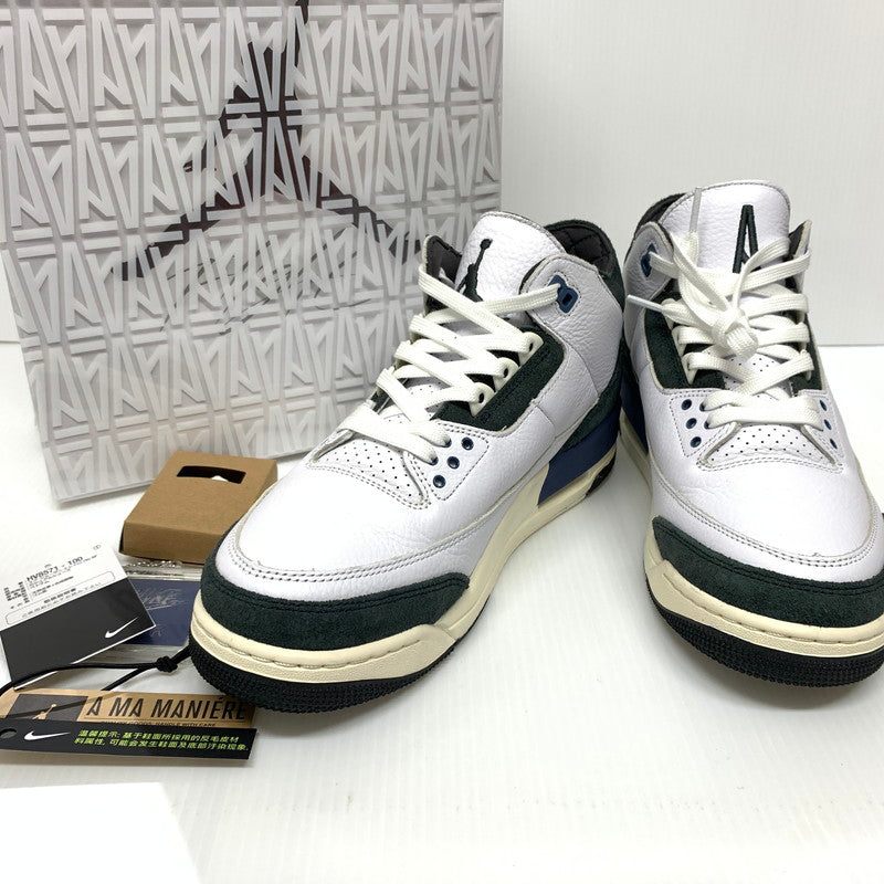 【中古品】【メンズ】 NIKE ナイキ × A Ma Maniere アママニエール 別注 コラボ AIR JORDAN 3 RETRO OG SP FOR THE LOVE HV8571-100 エアジョーダン3 レトロ スニーカー 靴 シューズ 160-260624-ko-05-tei サイズ：28.5cm カラー：ホワイト 万代Net店