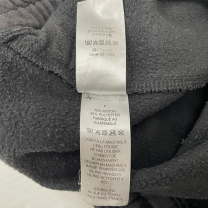 【中古品】【メンズ】 STUSSY ステューシー STOCK LOGO PANTS 116627 ストック ロゴ パンツ ボトムス スウェット イージーパンツ 153-260603-ss-09-tei サイズ：S カラー：ブラック 万代Net店