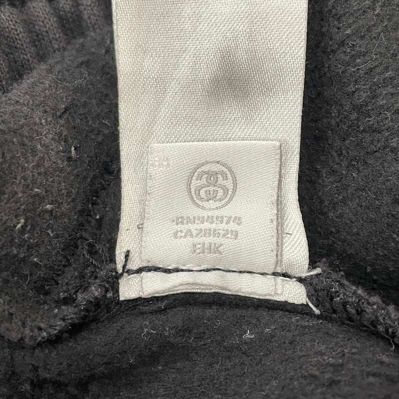 【中古品】【メンズ】 STUSSY ステューシー STOCK LOGO PANTS 116627 ストック ロゴ パンツ ボトムス スウェット イージーパンツ 153-260603-ss-09-tei サイズ：S カラー：ブラック 万代Net店