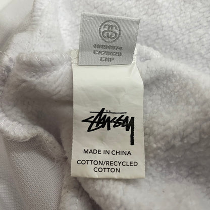 【中古品】【メンズ】 STUSSY ステューシー LOGO HOODIE ロゴ フーディー トップス プルオーバーパーカー 142-260603-ss-06-tei サイズ：6 カラー：ホワイト 万代Net店