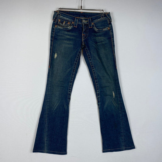 【中古品】【レディース】 TRUE RELIGION トゥルーレリジョン JOEY FLARED DENIM PANTS 10-503J フレア デニムパンツ ボトムス ジーンズ 171-260530-yo-19-tei サイズ：25 カラー：インディゴ 万代Net店