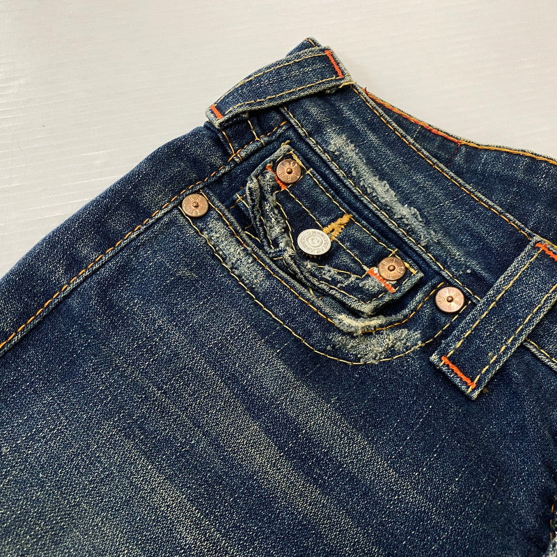 【中古品】【レディース】 TRUE RELIGION トゥルーレリジョン JOEY FLARED DENIM PANTS 10-503J フレア デニムパンツ ボトムス ジーンズ 171-260530-yo-19-tei サイズ：25 カラー：インディゴ 万代Net店