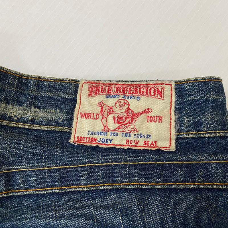 【中古品】【レディース】 TRUE RELIGION トゥルーレリジョン JOEY FLARED DENIM PANTS 10-503J フレア デニムパンツ ボトムス ジーンズ 171-260530-yo-19-tei サイズ：25 カラー：インディゴ 万代Net店