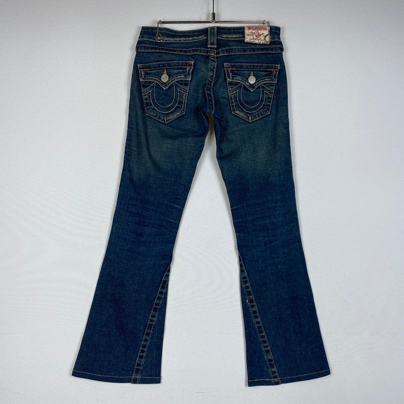 【中古品】【レディース】 TRUE RELIGION トゥルーレリジョン JOEY FLARED DENIM PANTS 10-503J フレア デニムパンツ ボトムス ジーンズ 171-260530-yo-19-tei サイズ：25 カラー：インディゴ 万代Net店